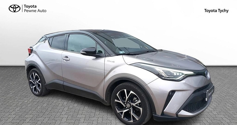 Toyota C-HR cena 105900 przebieg: 44227, rok produkcji 2020 z Tychy małe 211